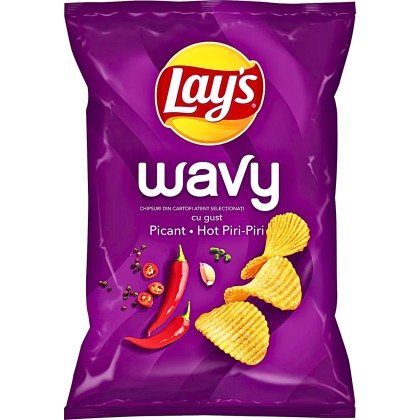 LAY'S WAVY PIRI PIRI 115G (21BUC)