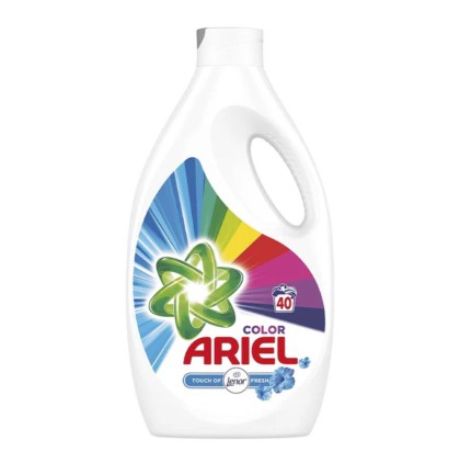 ARIEL DETERGENT LICHID 2L 40SP LENOR COLOR*5