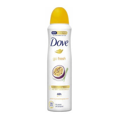 DOVE DEO 150ML WOM GO FRESH PASSION FRUIT&LEMONGRASS*6