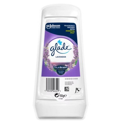 GLADE ODORIZANT GEL 150GR LAVANDE*8