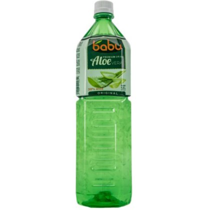 BABU ALOE VERA PET 1.5L 12/BAX SGR*