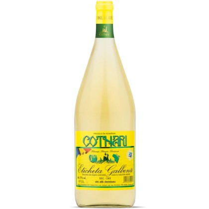 COTNARI ET.GALBENA ALB IG DS 1.5L 6/BAX SGR*