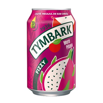 TYMBARK FIZZY MERE PITAYA DZ 0.33L 12/BAX SGR* BUCATA