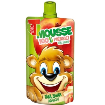 TEDI MOUSSE PIERSICI 100gr12/BAX BUCATA