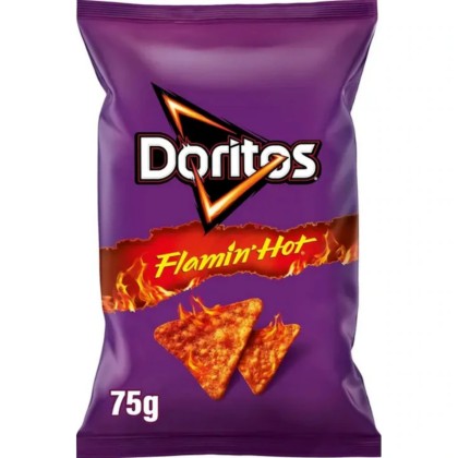DORITOS FLAMIN HOT PICANT 75G (28B)