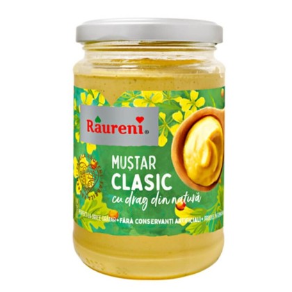 RAURENI MUSTAR CLASIC 300gr 6/BAX