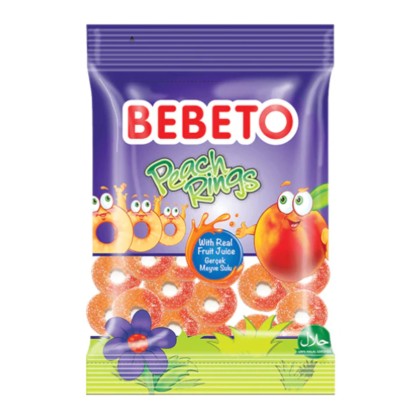 BEBETO PEACH RINGS 18G