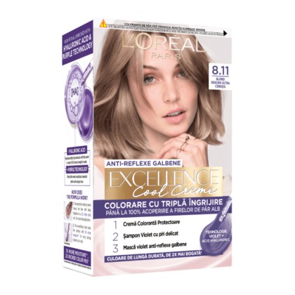 LOREAL EXCELLENCE COOL VOPSEA PAR 8.11*6