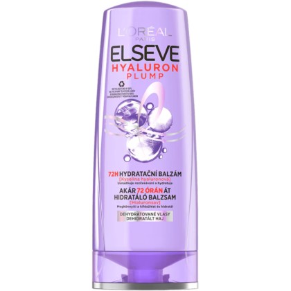 LOREAL ELSEVE BALSAM PAR 200ML HYALURON PLUMP*12