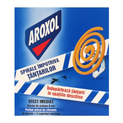 AROXOL SPIRALE OUTDOOR ANTITANTARI 10BUC*24