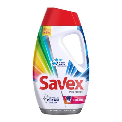 SAVEX DETERGENT LICHID 0.945L 21SP COLOR*6
