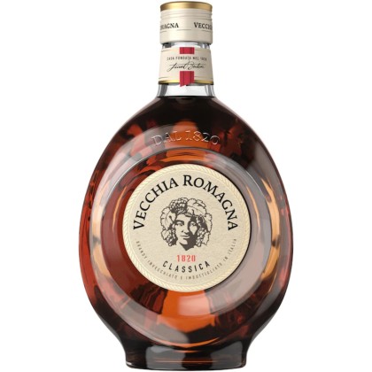 VECCHIA ROMAGNA BRANDY CLASSICA 37.2% 700ml 6/BAX SGR*