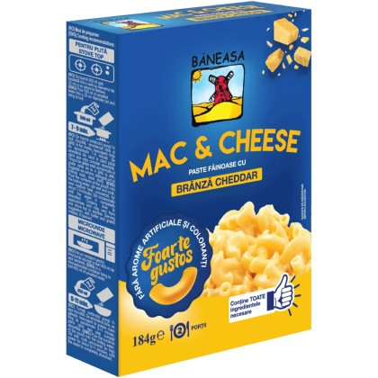 BNS MAC&CHEESE /CEDDAR 184G
