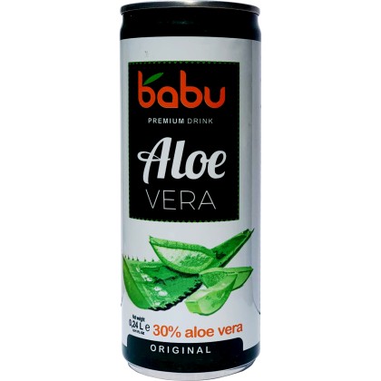 BABU ALOE VERA ORIGINAL DZ 240ml 30/BAX SGR*