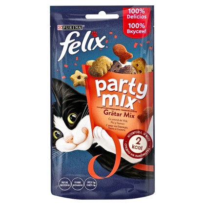 FELIX PARTY MIX MIXED GRILL 60G (8B)