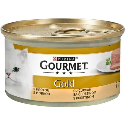 GOURMET GOLD MSE CURCAN 85G (24BUC)