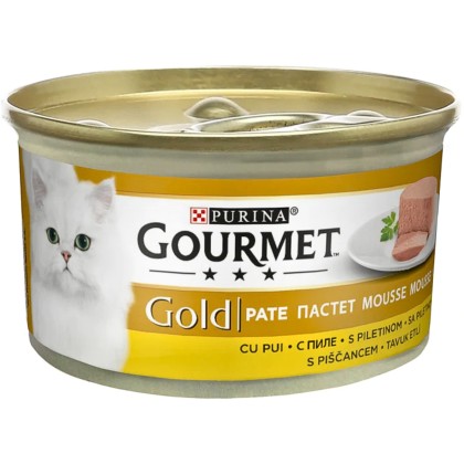 GOURMET GOLD MSE PUI 85G (24BUC)