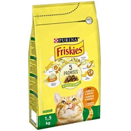 FRISKIES INDOOR CAT 1.5KG (6BUC)