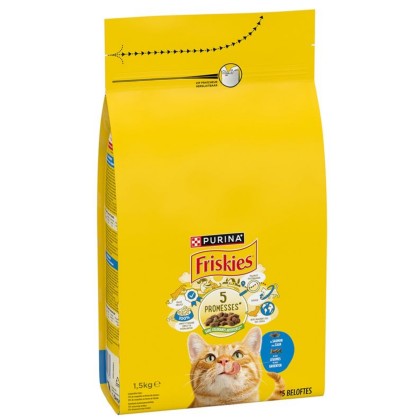 FRISKIES CAT SALMON&VEG 1.5KG (4BUC)