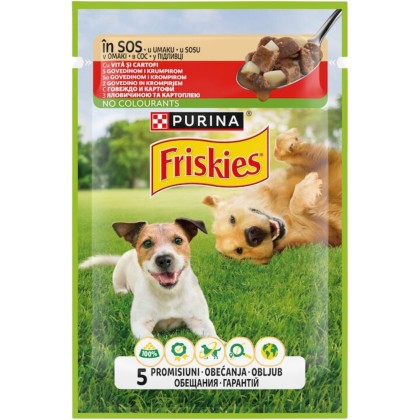 FRISKIES AD.DOG VITA&CARTOFI SOS 85GR (26BUC)