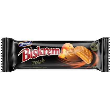 BISKREM BISCUITI CR.PIERSICA 80G (24B)