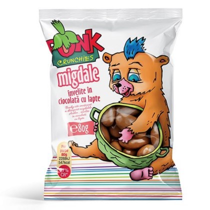 PUNK DRAJ MIGDALE IN CIOCOLATA 80G (15B)