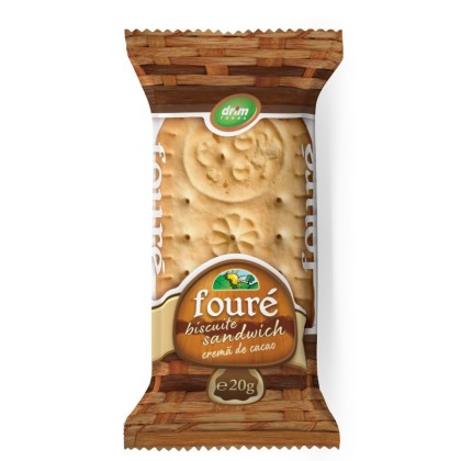 FOURE BISCUITI CR.CACAO 20G (150B/100B)