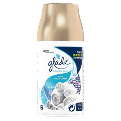 GLADE ODORIZANT REZ. SPRAY 269ML CLEAN LINEN*4