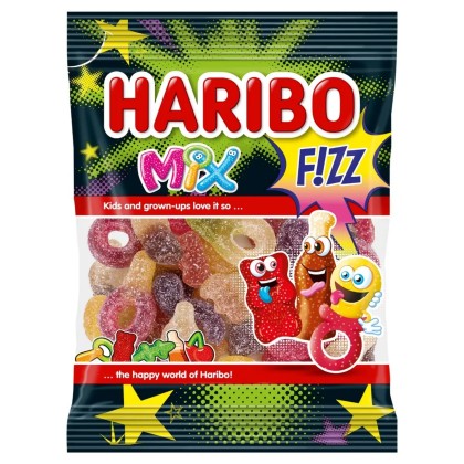HARIBO MIX FIZZ 100G*30