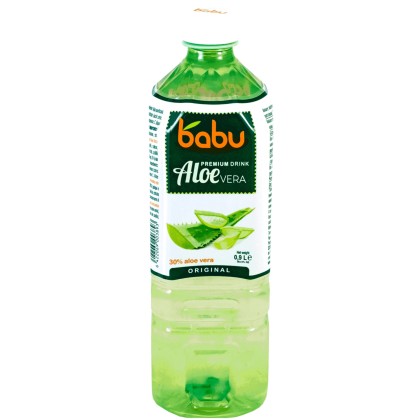 BABU ALOE VERA ORIGINAL PET 0.9L 20/BAX SGR*