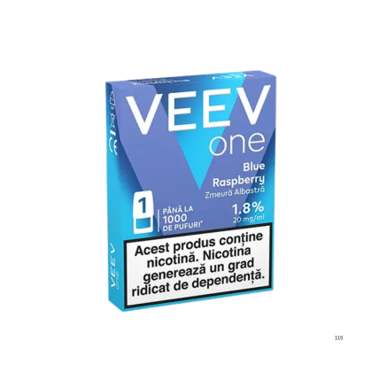 VEEV ONE BLUE RASPBERRY 1.8%1 POD PACK