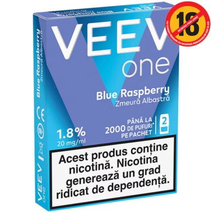 VEEV ONE BLUE RASPBERRY 1.8%1 POD PACK