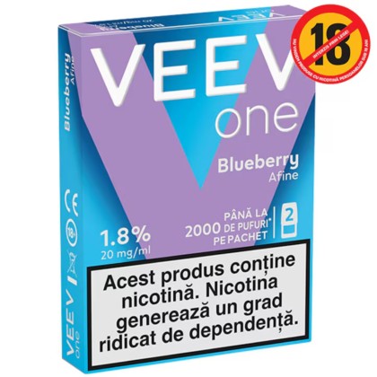 VEEV ONE BLUEBERRY 1.8%1 POD PACK