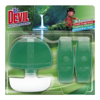 ODOR.WC DR.DEVIL LIC.3X55ML NATUR FRESH