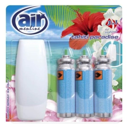 HAPPY SPRAY APARAT 3X15ML TAHITI PARADISE AIR