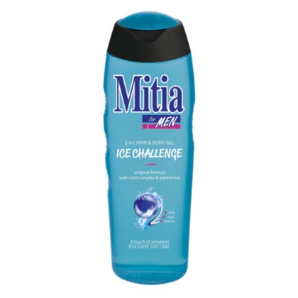 GEL DUS MITIA FOR MEN 400ML ICE CHALLENGE 2IN1