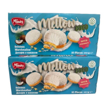 GAITANO-MINDY BISCUITI MELLOW COCOS 100G(18B)