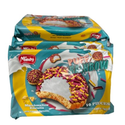 GAITANO-MINDY BISCUITI SANDWITCH RAINBOW 120G(14B)
