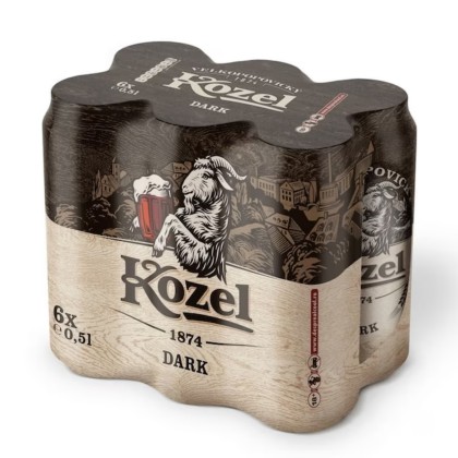 KOZEL DARK 500ML DOZA 6PACK SGR*