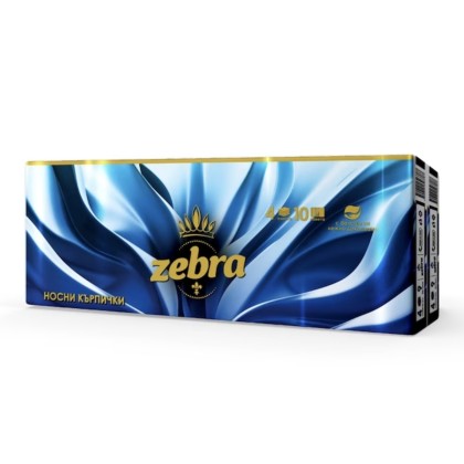 BATISTE ZEBRA 4STR 9/SET