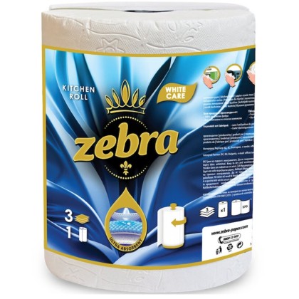 PROSOP BUCATARIE ZEBRA WHITE CARE 1/BAX
