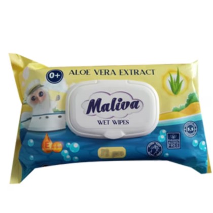 SERVETELE UMEDE MALIVA ALOE VERA 120/PAC