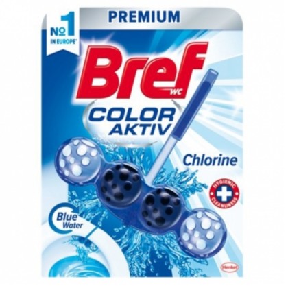 BREF ODORIZANT WC COLOR AKTIV 50GR CHLORINE*10