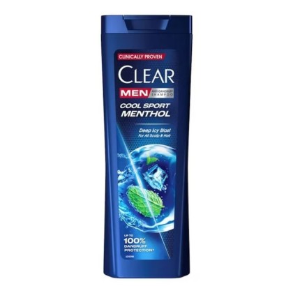 CLEAR SAMPON PAR 360ML MEN COOL SPORT MENTHOL*12