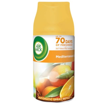 AT HOME ODORIZANT REZ.SPRAY 250ML MANDARIN&LIME*12