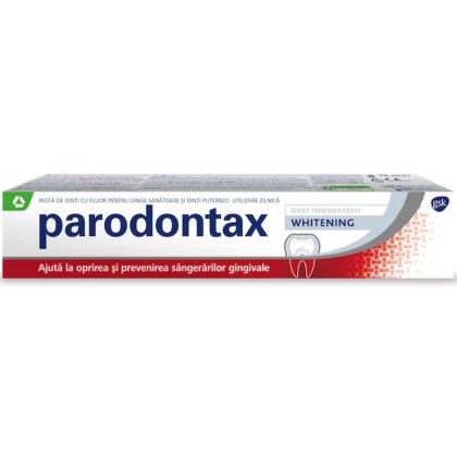 PARODONTAX PASTA DINTI 75ML WHITENING*12