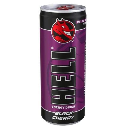 HELL BLACK CHERRY 500ml 12/BAX SGR*