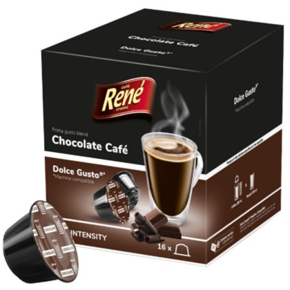 RENE CAPSULE CHOCOLATE 208G(16BUC 8+8)