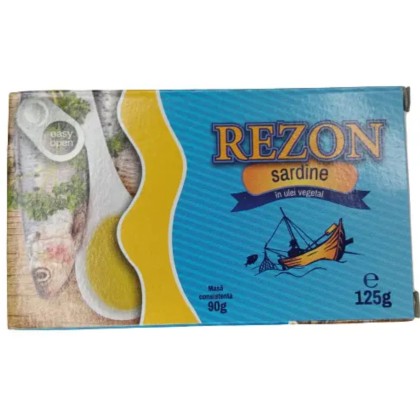 REZON SARDINE ULEI 125G (50B)