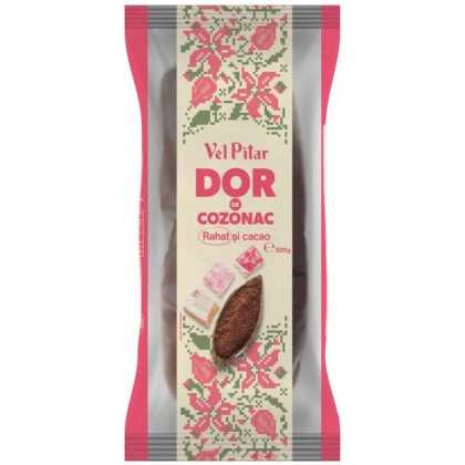VEL PITAR COZONAC RAHAT CACAO 500G